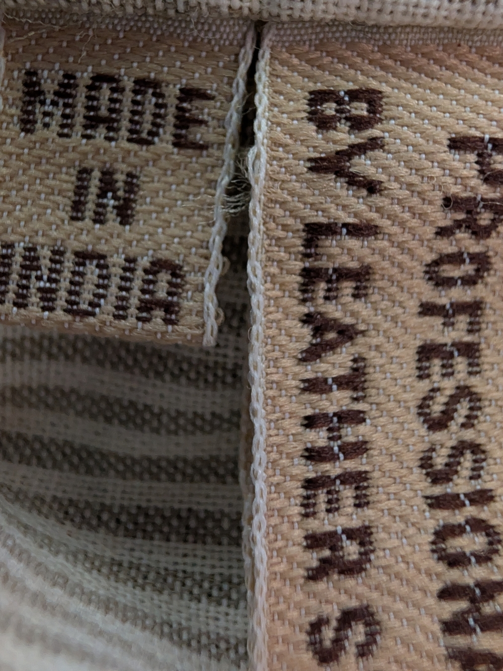 Wah Maker NWOT Leather Canvas Frontier Western Vest Mens Medium - Picture 4 of 5